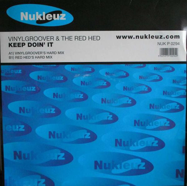 Vinylgroover & The R - Keep Doin' It - Used Vinyl Record 12"