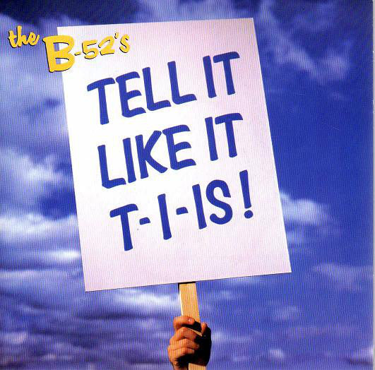 B-52's - Tell It Like It T-I-Is ! - Used Vinyl Record 7"