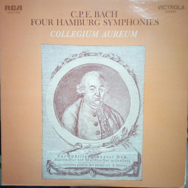 Carl Philipp Emanuel - Four Hamburg Symphonies - Used Vinyl Record
