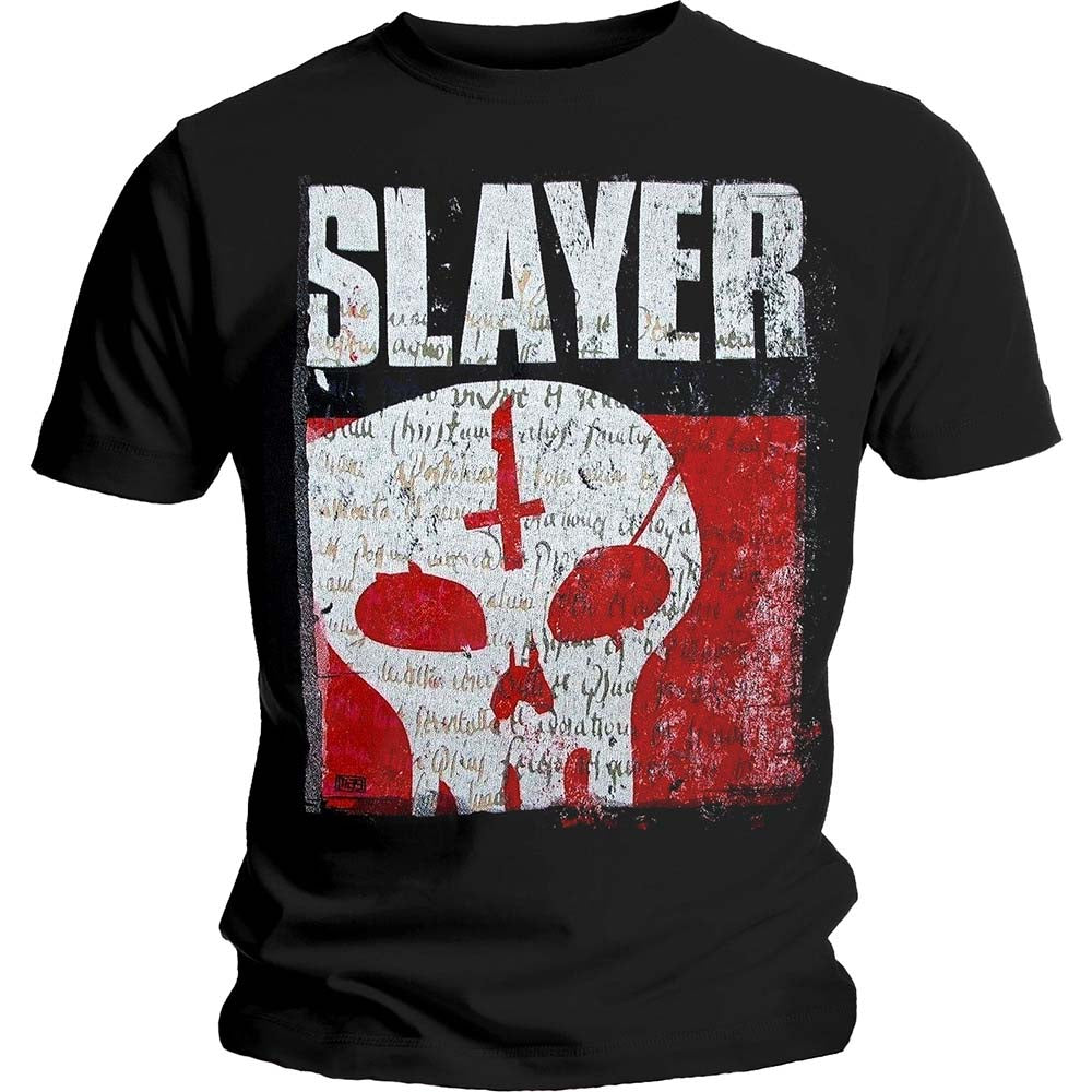 Slayer - tshirt - Unisex - Short Sleeves - Small