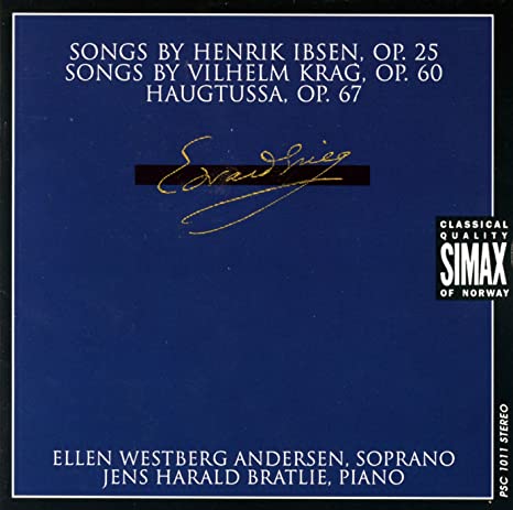 ANDERSEN/BRATLIE - GREIG SONGS OP 67 60 - CD