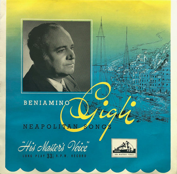 Beniamino Gigli - Neapolitan Songs - Used Vinyl Record 10"