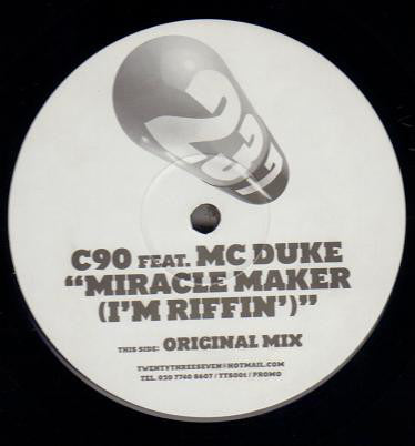 C90 - Miracle Maker (I'm Riffin') - Used Vinyl Record 12"