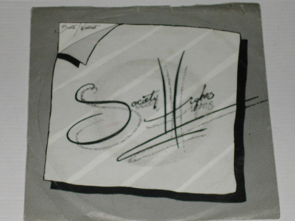 Society Highes - Boots - Used Vinyl Record 7"