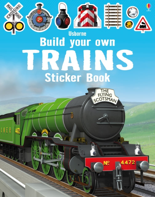 Simon Tudhope - Build Your Own Trains Sticker Book - Paperback