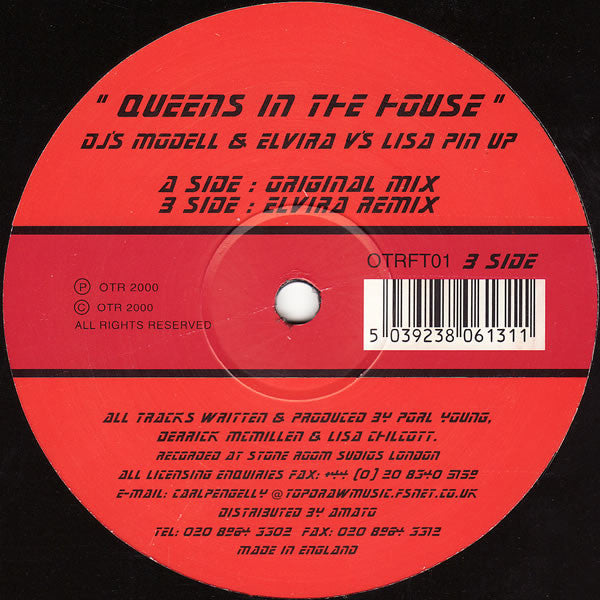 DJ Modelle - Queens In The House - Used Vinyl Record 12"