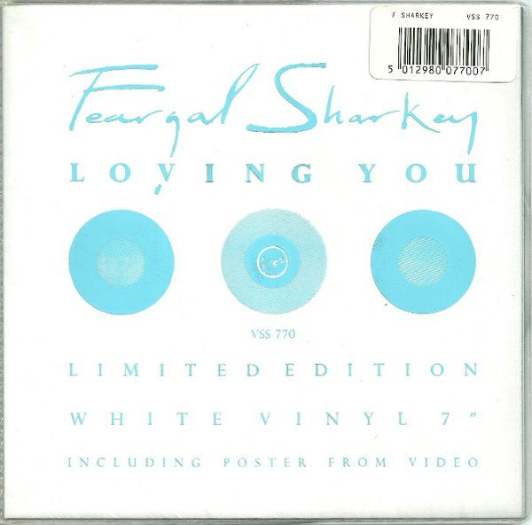 Feargal Sharkey - Loving You - Used Vinyl Record 7"