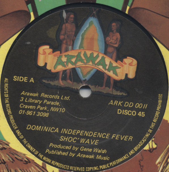 Shoc-Wave - Dominica Independence Fever - Used Vinyl Record 12"