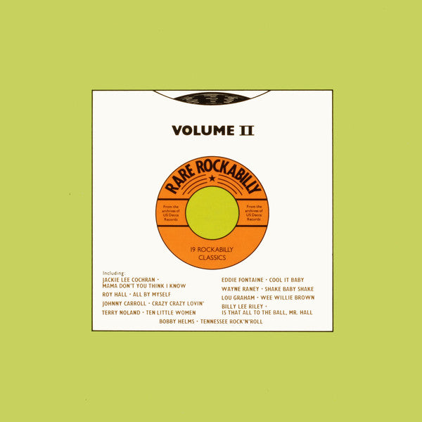 Various - Rare Rockabilly Volume II - Used Vinyl Record
