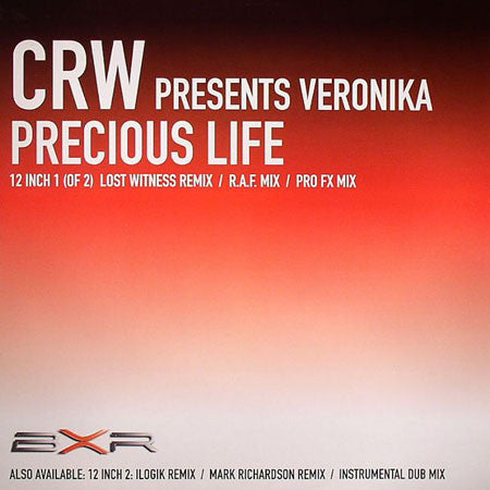 CRW - Precious Life - Used Vinyl Record 12"