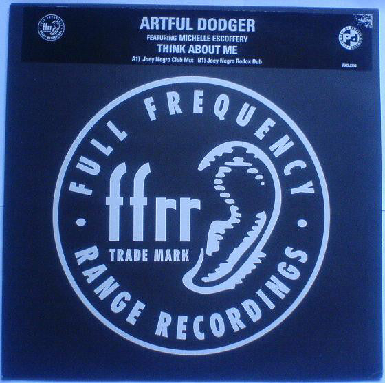 Artful Dodger - Think About Me (Joey Negro Mixes) - Used Viny