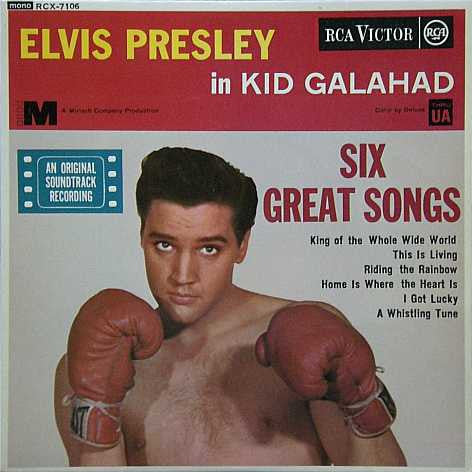Elvis Presley - Kid Galahad - Used Vinyl Record 7"