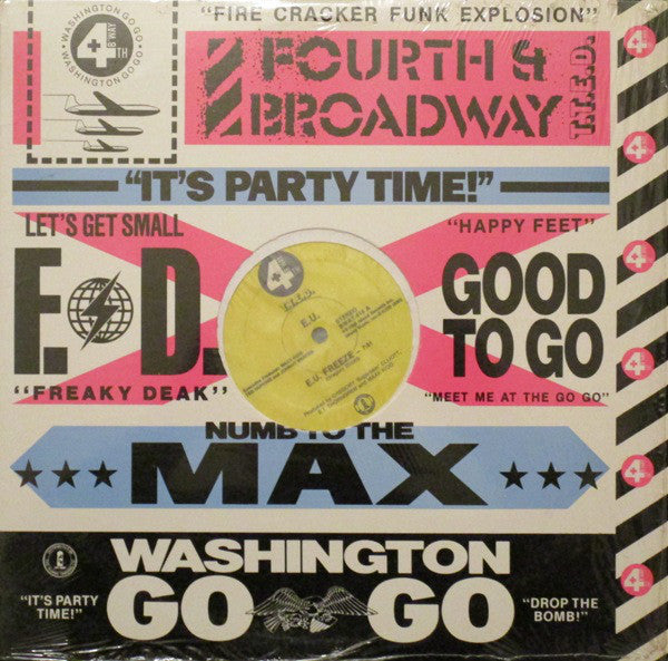 E.U. - Freeze - Used Vinyl Record 12"