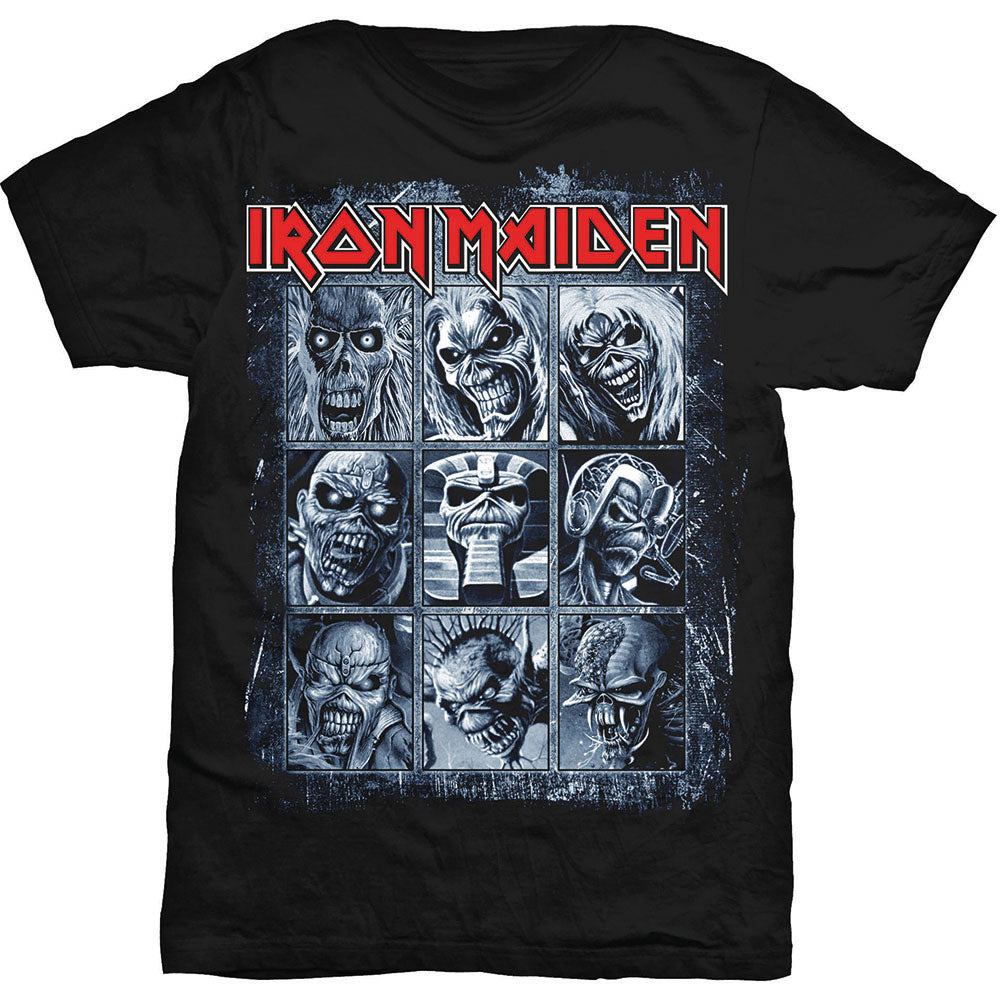 Iron Maiden - tshirt - Unisex - Short Sleeves - Large