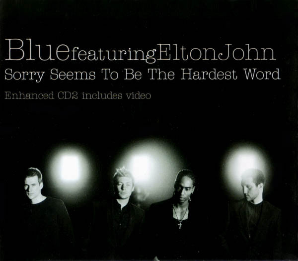 Blue - Sorry Seems To Be The Hardest Word - Used CD