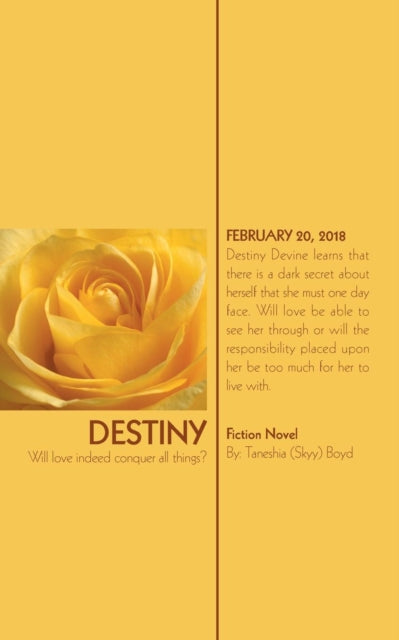 Boyd - Destiny - New paperback or softback