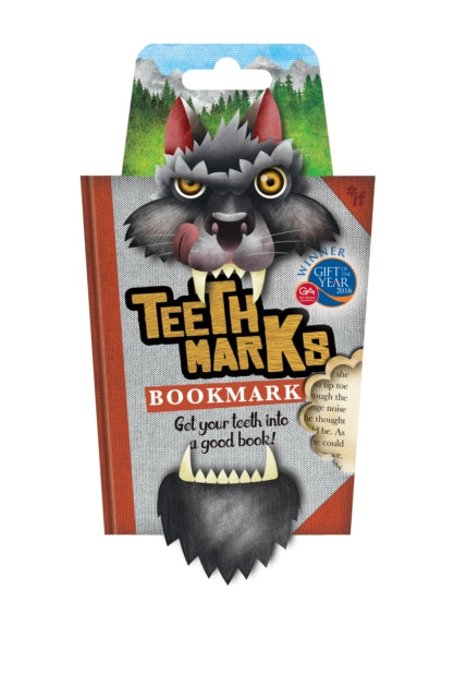 TeethMarks Bookmarks - Wolf - New General merchandize