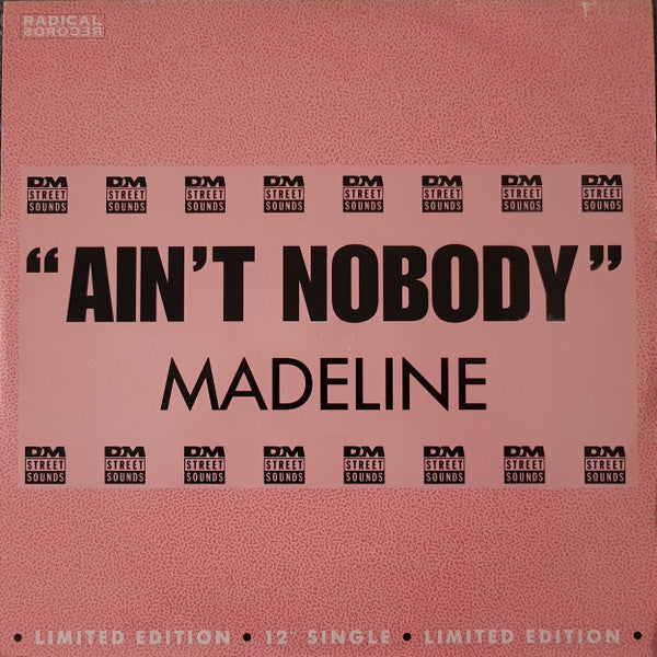 Madeline - Ain't Nobody - Used Vinyl Record 12"