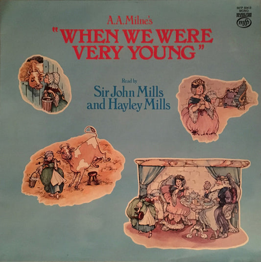John Mills - A.A. Milne's "When We Were Very Young" - Used Vinyl Reco