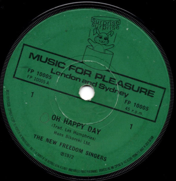 New Freedom Singers - Oh Happy Day / He's Got The Whole World In His