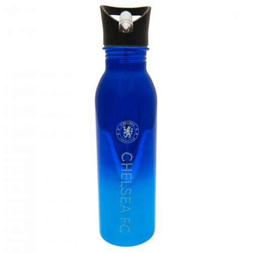 Chelsea FC - UV Metallic Drinks Bottle - Drinks Bottles