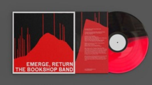 BOOKSHOP BAND - Emerge. Return (Numbered Edition) (Red/Black Vinyl) -