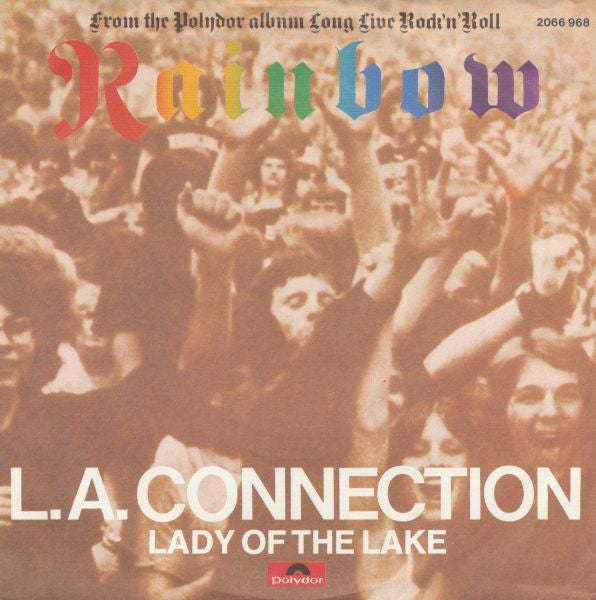 Rainbow - L.A. Connection - Used Vinyl Record 7"