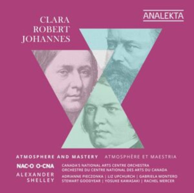 ALEXANDER SHELLEY; C - CLARA  ROBERT  JOHANNES ATMOS - CD