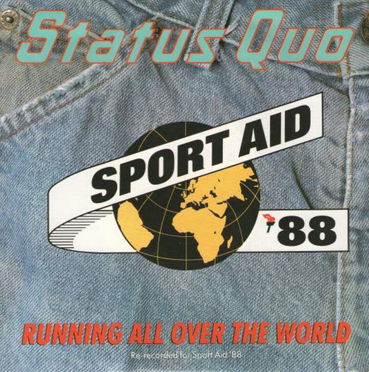 Status Quo - Running All Over The World - Used Vinyl Record 7"