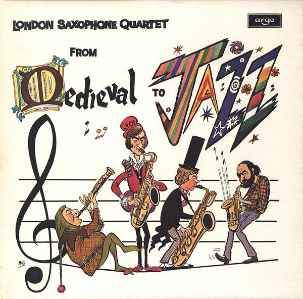 London Saxophone Qua - From Medieval To Jazz - Used Vinyl Record