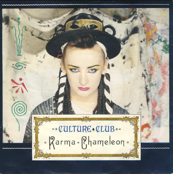 Culture Club - Karma Chameleon - Used Vinyl Record 7"