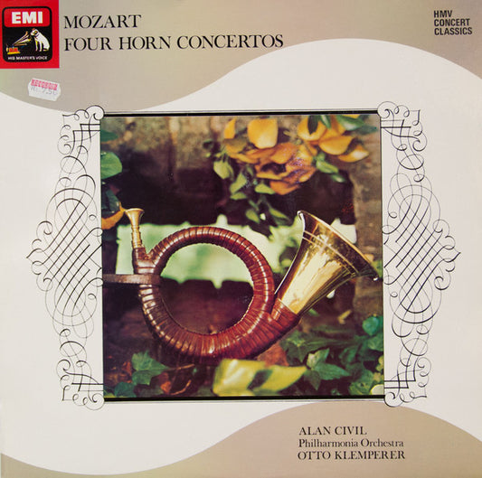 Wolfgang Amadeus Moz - Four Horn Concertos - Used Vinyl Record