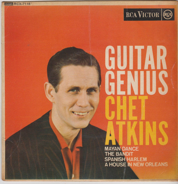 Chet Atkins - Guitar Genius - Used Vinyl Record 7"