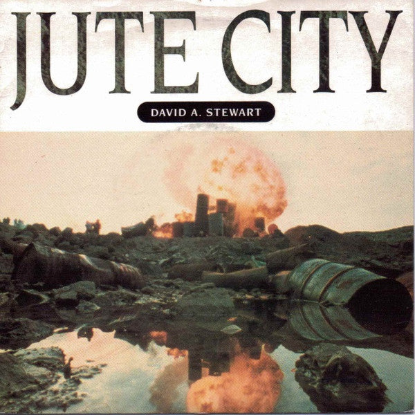 David A. Stewart - Jute City - Used Vinyl Record 7"