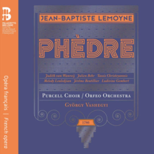 TASSIS CHRISTOYANNIS - JEAN-BAPTISTE LEMOYNE PHEDRE - CD
