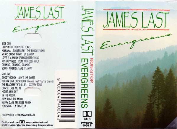 James Last - Non-Stop Evergreens - Used Cassette