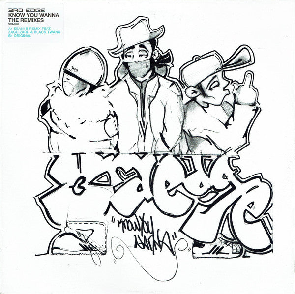 3rd Edge - Know You Wanna (The Remixes) - Used Vinyl Record 1