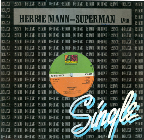 Herbie Mann - Superman - Used Vinyl Record 12"