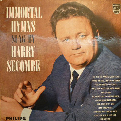 Harry Secombe - Immortal Hymns Sung By - Used Vinyl Record