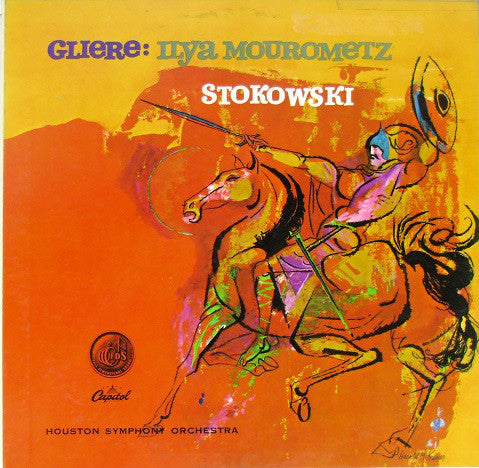 Reinhold Gliere - Ilya Murometz (Symphony No. 3) - Used Vinyl Record