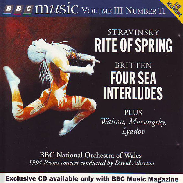BBC National Orchest - Stravinsky: Rite Of Spring - Britten: Four Se