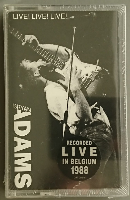 Bryan Adams - Live! Live! Live! - Used Cassette