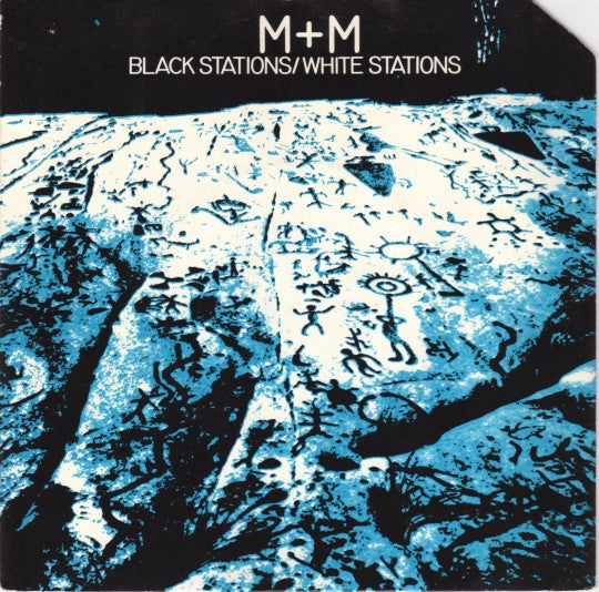 M + M - Black Stations / White Stations - Used Vinyl Record 7"