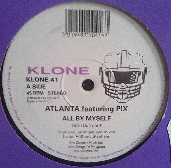 Atlanta - All By Myself / Come To Me - Used Vinyl Record 12"
