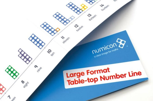 Oxford University Pr - Numicon: Large Format Table Top Number Line - N