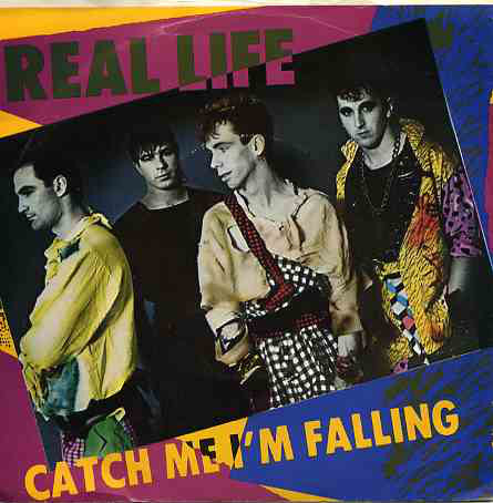 Real Life - Catch Me I'm Falling - Used Vinyl Record 7"
