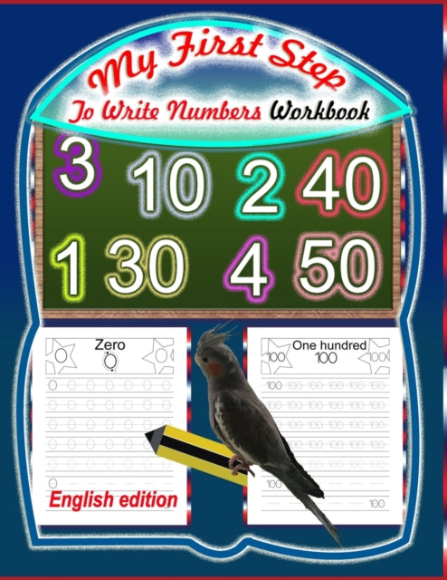 ELBERS - My First Step To Write Numbers Workbook-English Edition - New