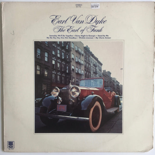 Earl Van Dyk - Earl Of Funk - Used Vinyl Record
