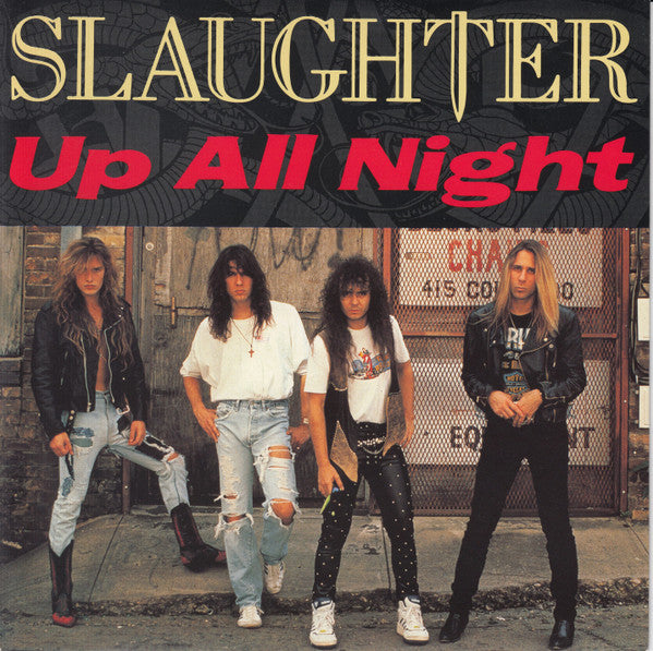 Slaughter - Up All Night - Used Vinyl Record 7"