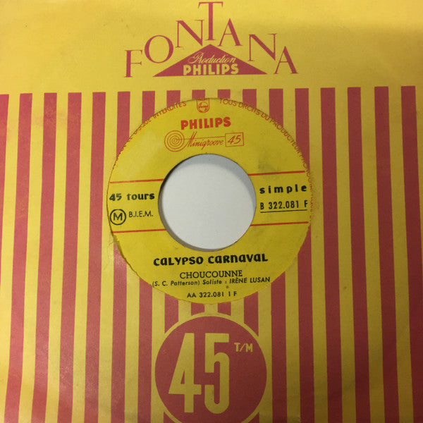 Calypso Carnival - Calypso Carnaval - Used Vinyl Record 7"